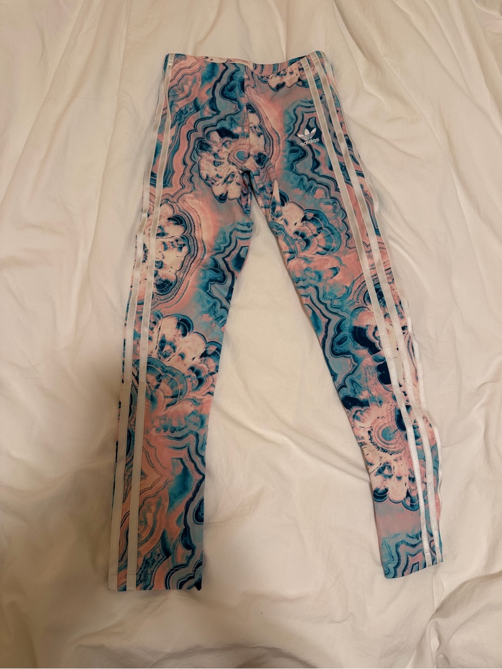 adidas Girls Abstract Print Leggings